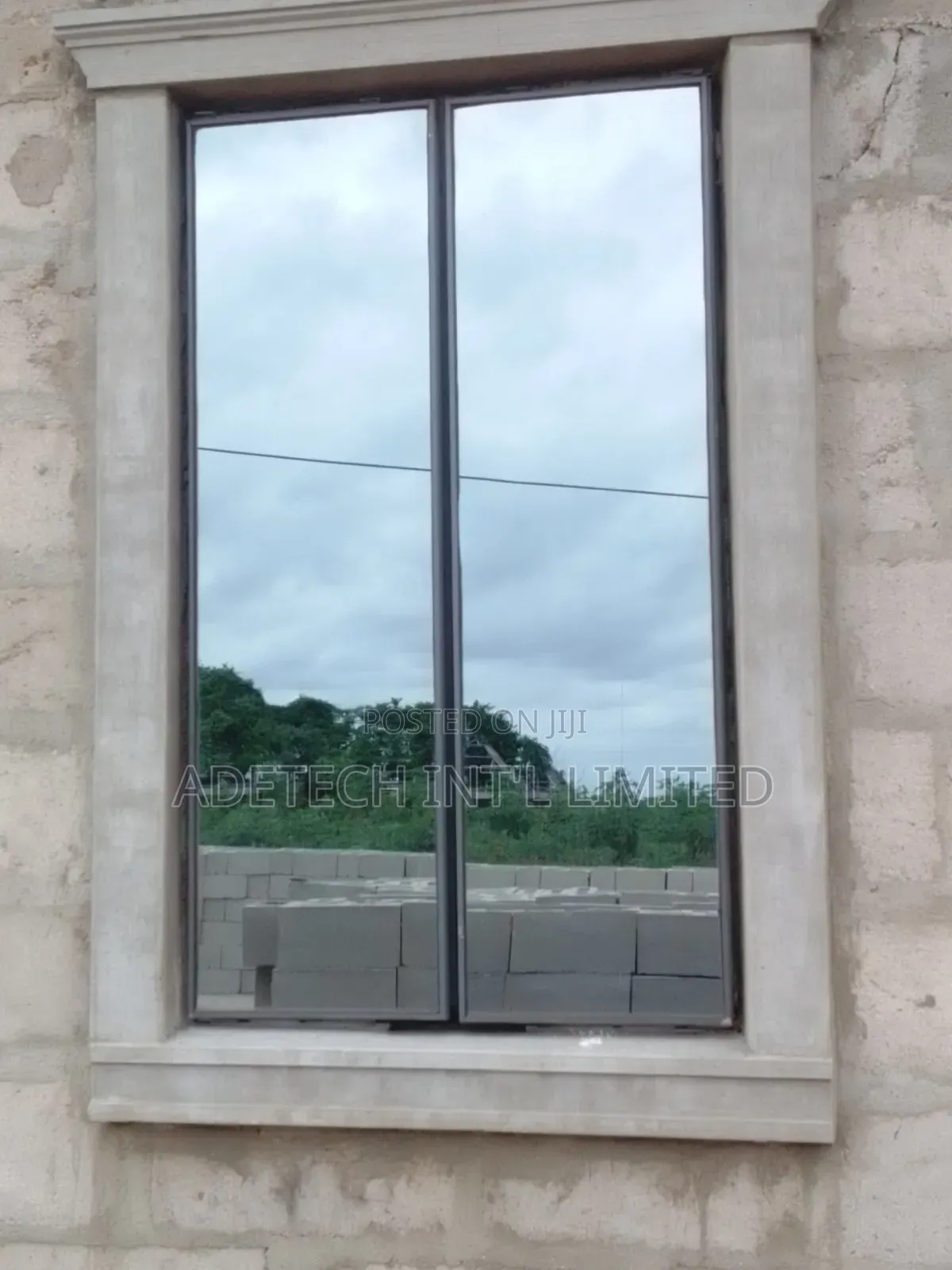 Renowned Aluminium Frameless Transom Window With Net and Burglary