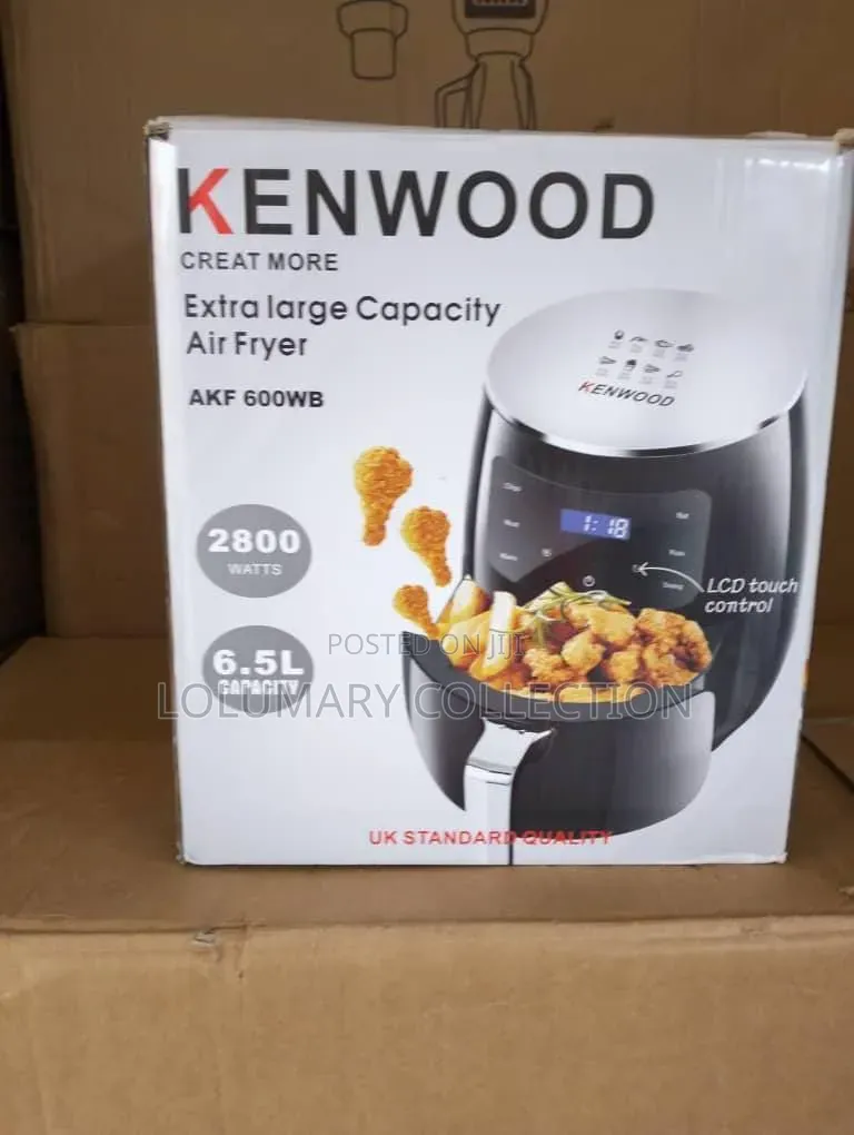 Original Kenwood 6.5l Air Fryer | Digital Touch Screen Oil-Free Cooker