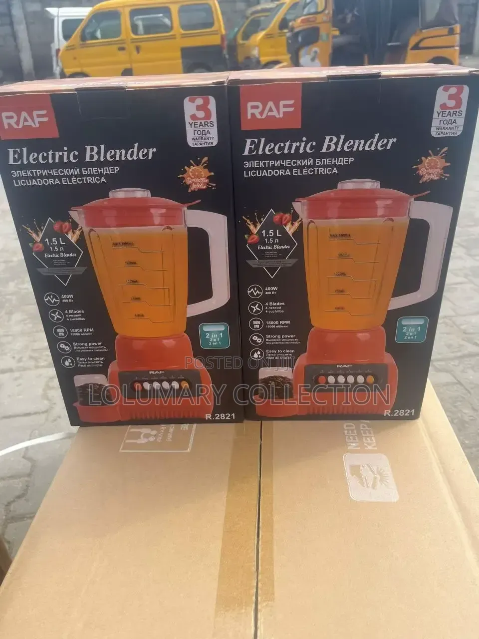 Original Raf Electric Blender | Powerful Juice Maker Food Processor