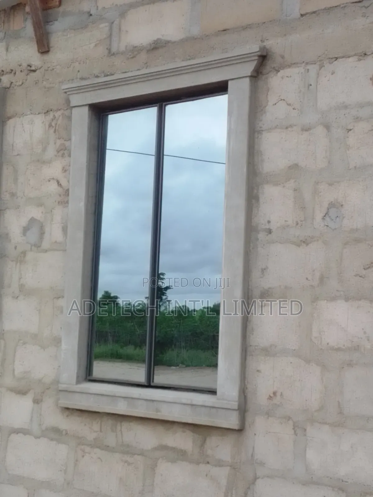 Uncommon Aluminium Frameless Window With Net and Burglary Proof