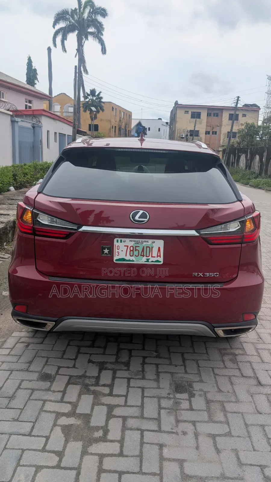 Lexus RX 2021 Red