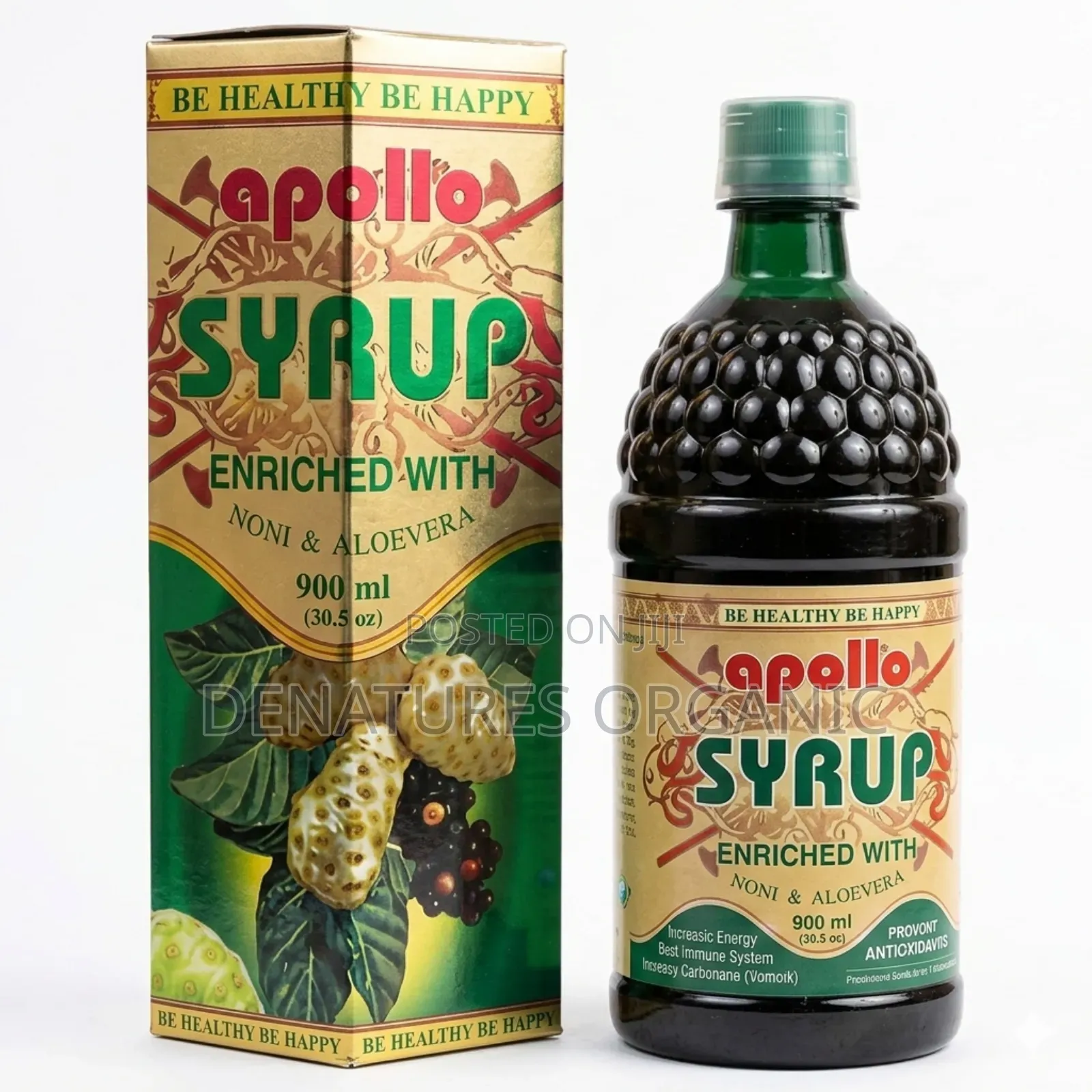 Apollo Noni Syrup Care for High Blood Pressure/Cleanse Bad Cholesterol