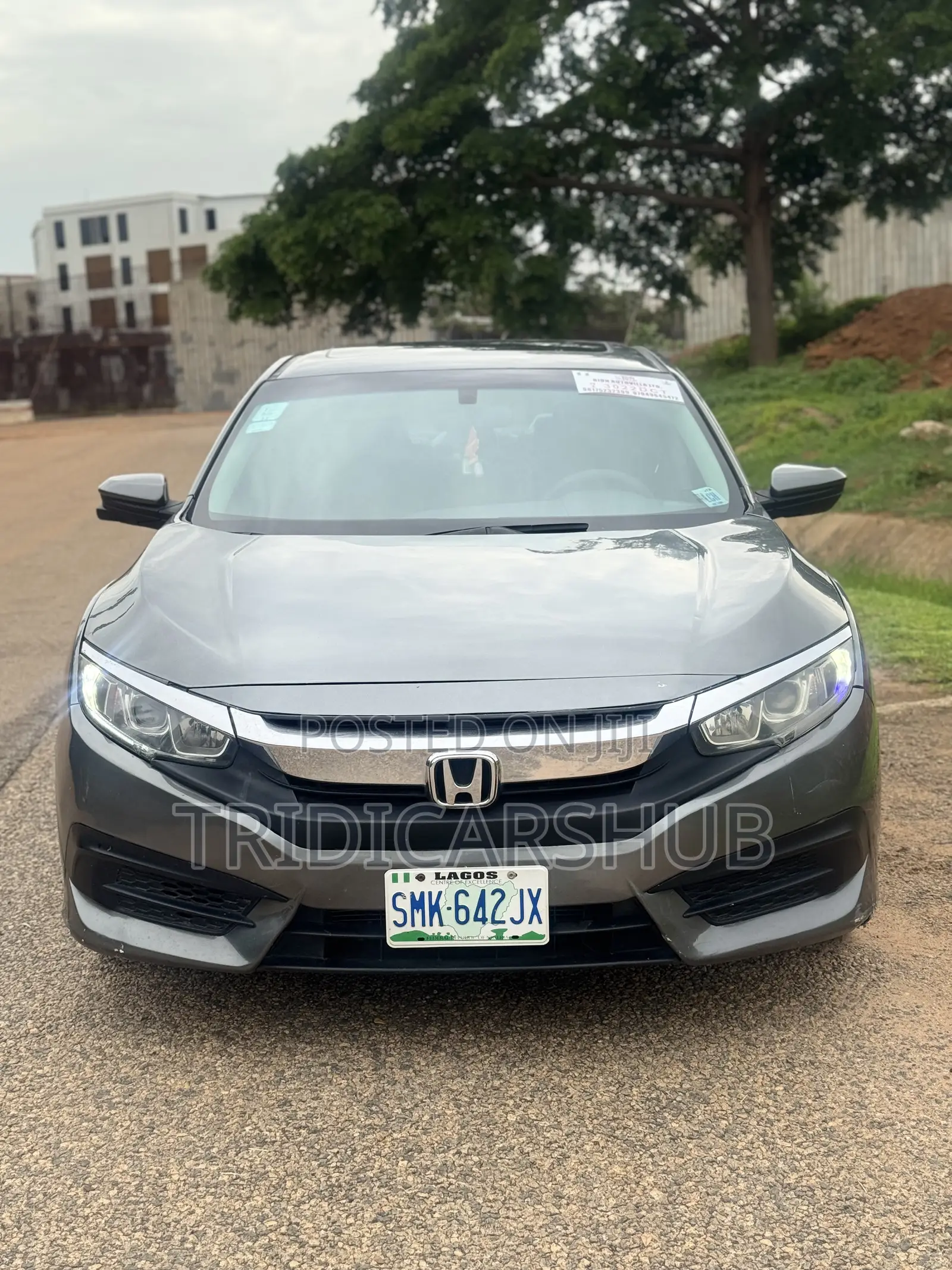 Honda Civic EX-L 4dr Sedan (1.5L 4cyl) 2016 Gray