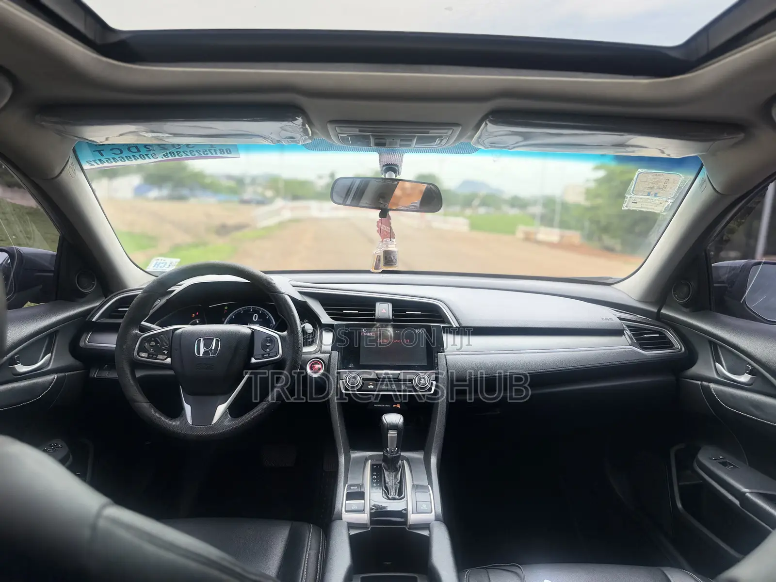 Honda Civic EX-L 4dr Sedan (1.5L 4cyl) 2016 Gray