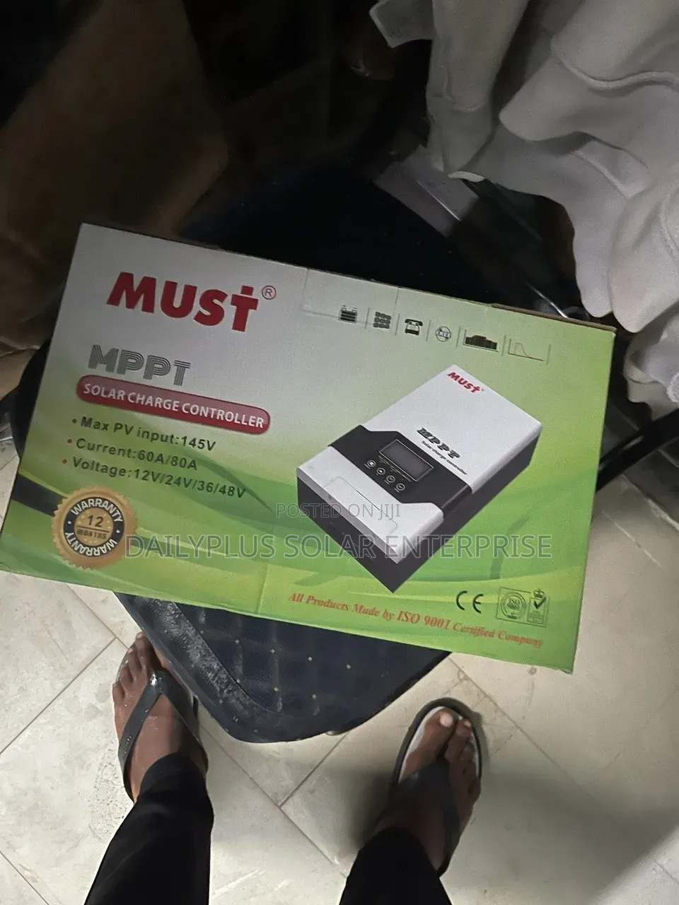 Must 80amp MPPT Solar Charge Controller