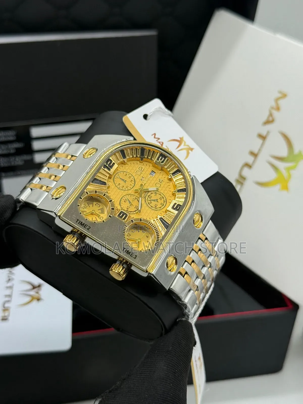 Matturi Dual Time Chronograph Watch