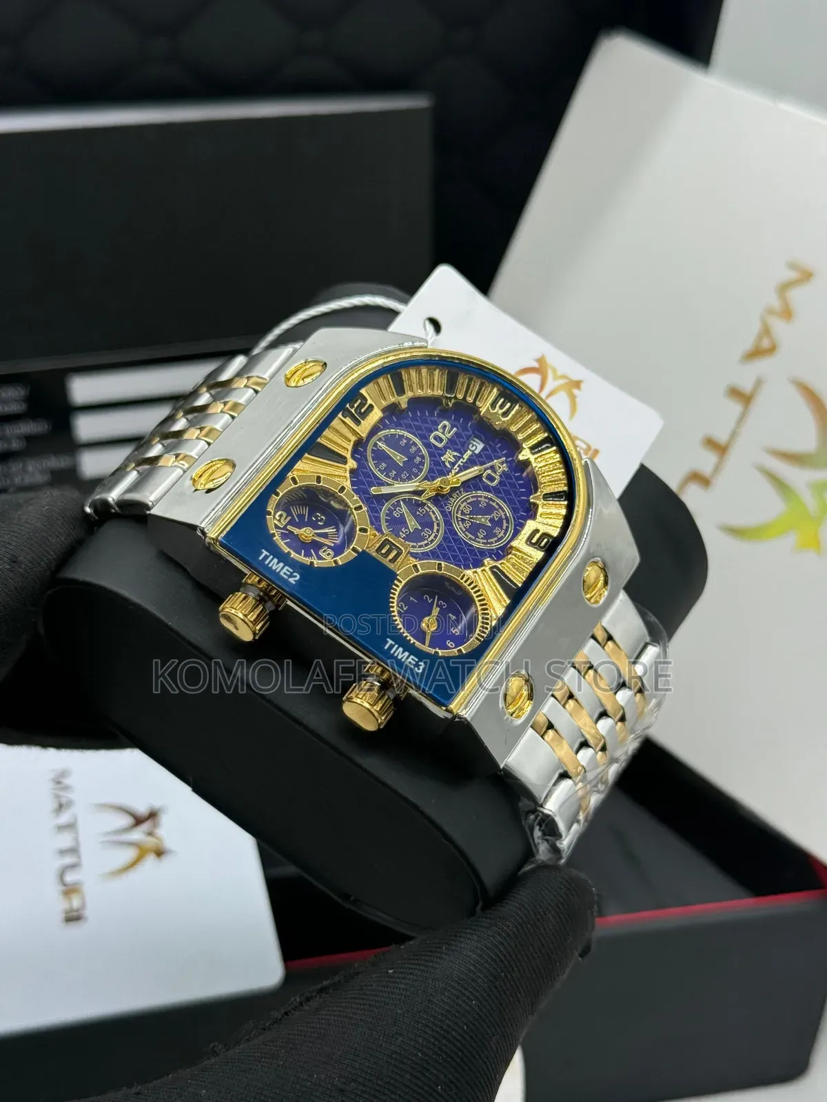 Matturi Dual Time Chronograph Watch