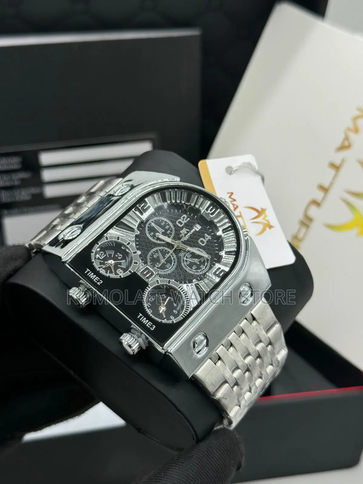 Matturi Dual Time Chronograph Watch