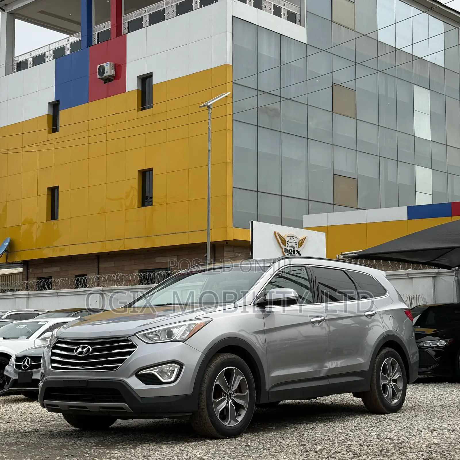 Hyundai Santa Fe 2013 Gray