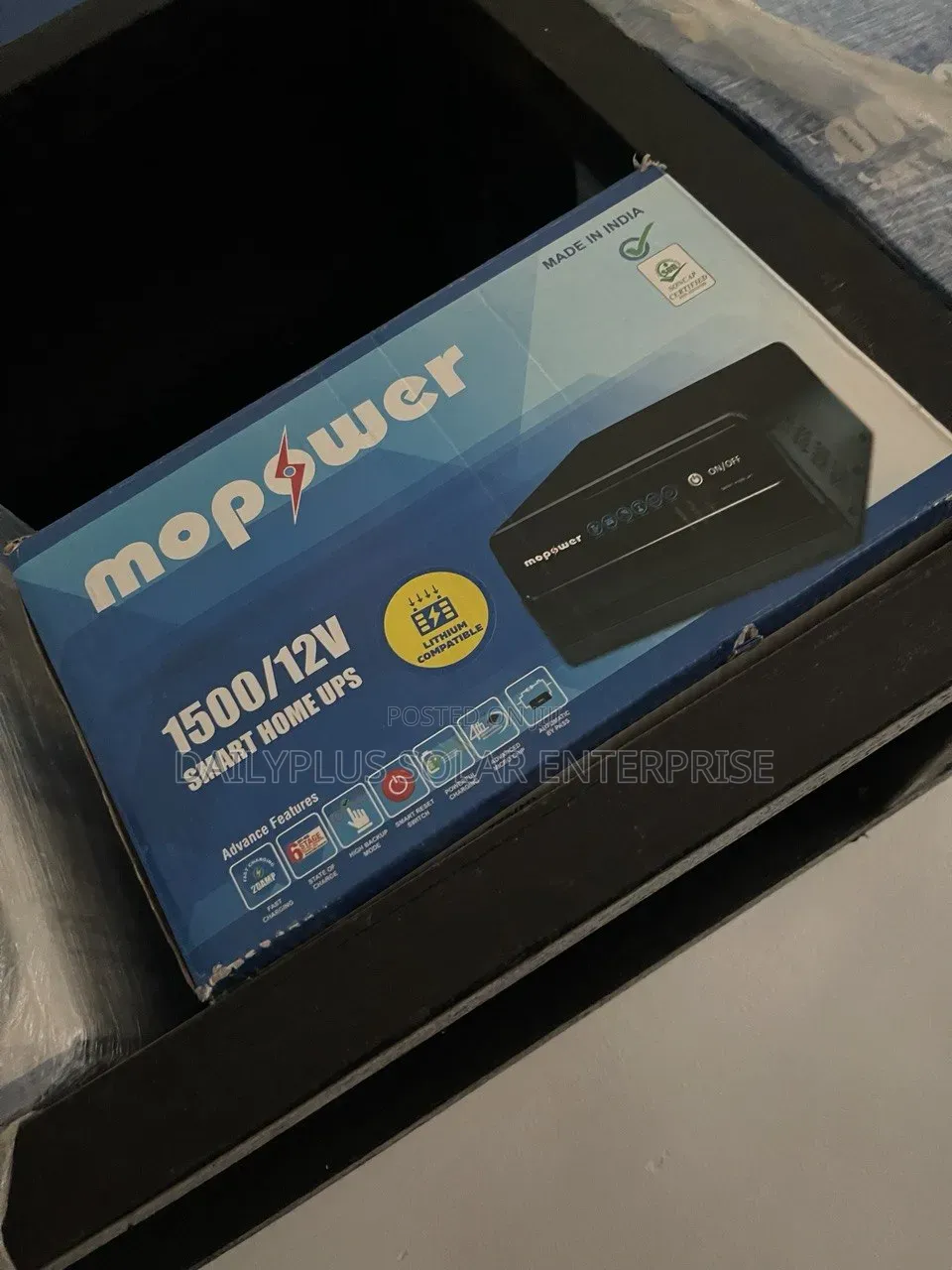Mopower 1.5kva 12v Nonhybrid Solar Inverter