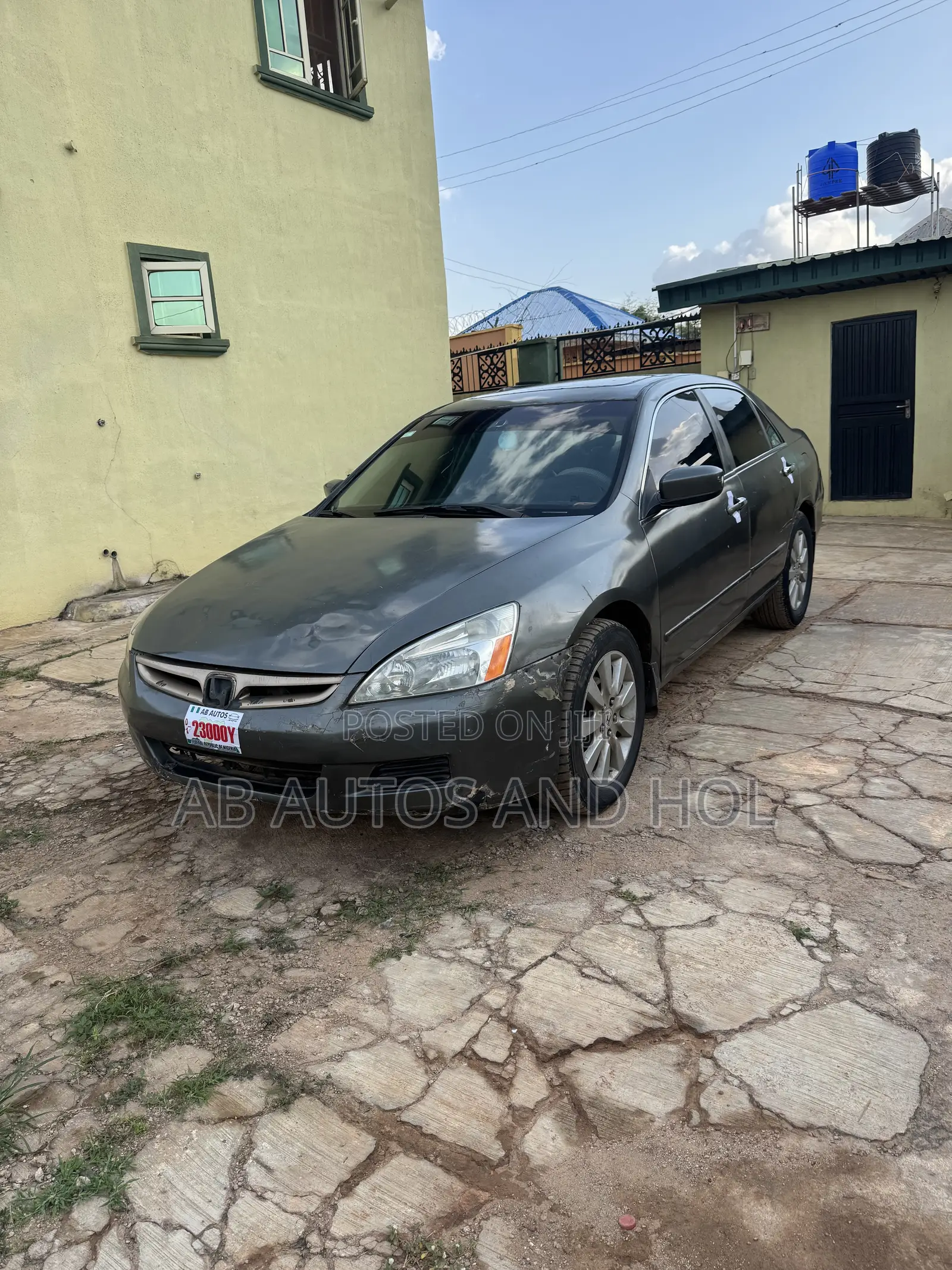 Honda Accord Sedan EX-L V-6 Automatic 2007 Gray