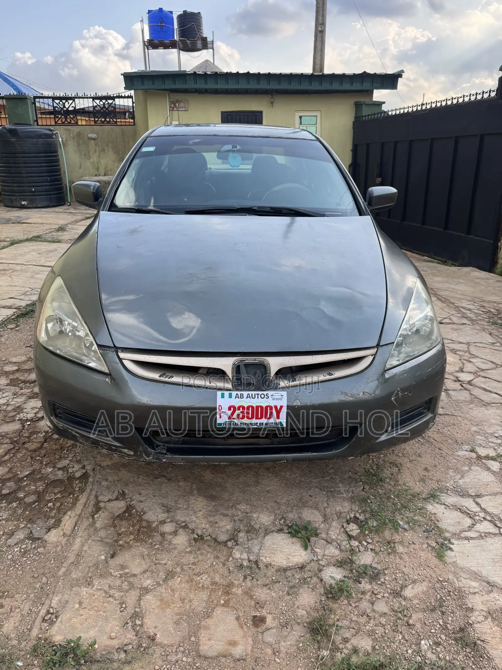 Honda Accord Sedan EX-L V-6 Automatic 2007 Gray