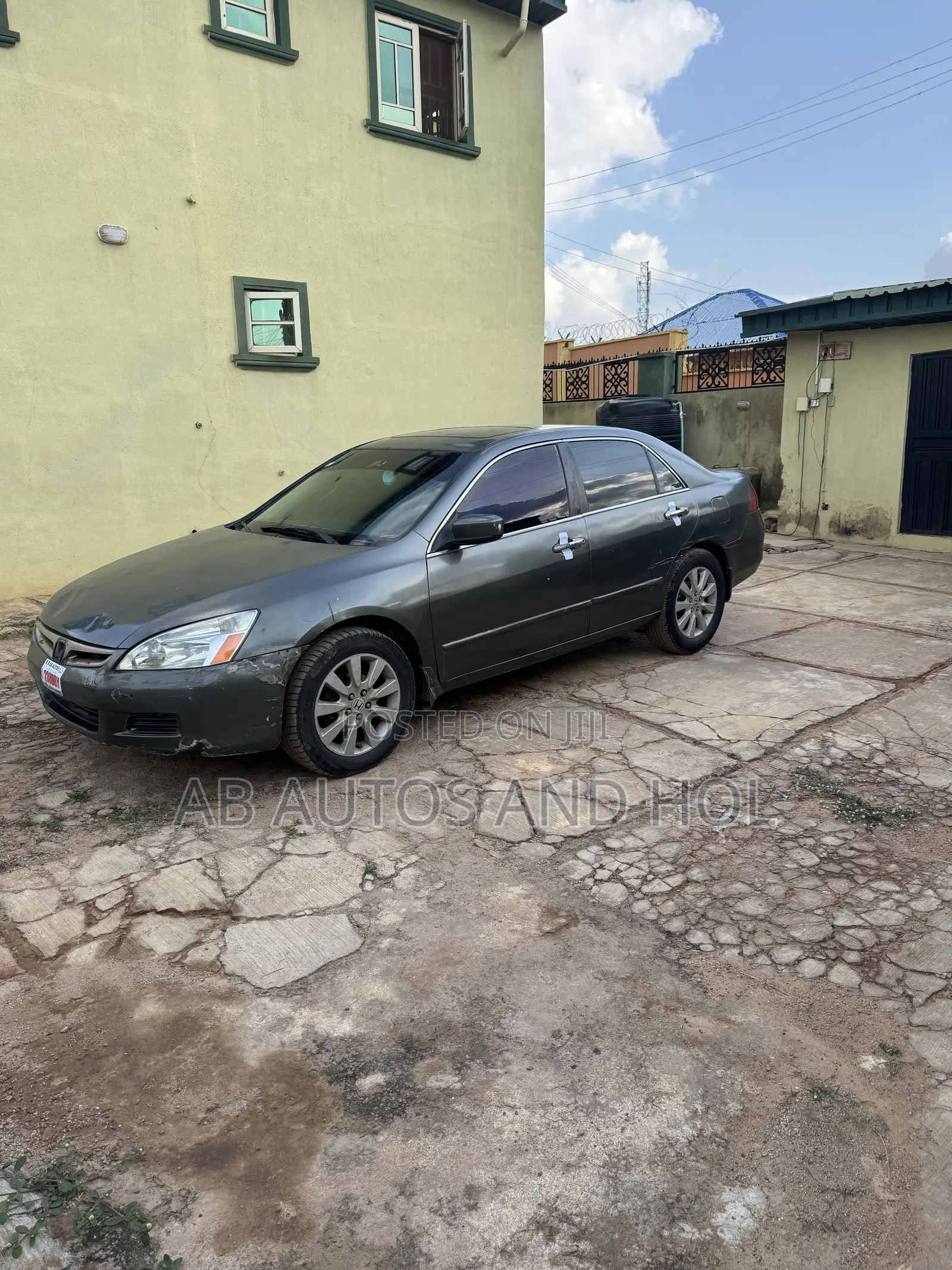 Honda Accord Sedan EX-L V-6 Automatic 2007 Gray