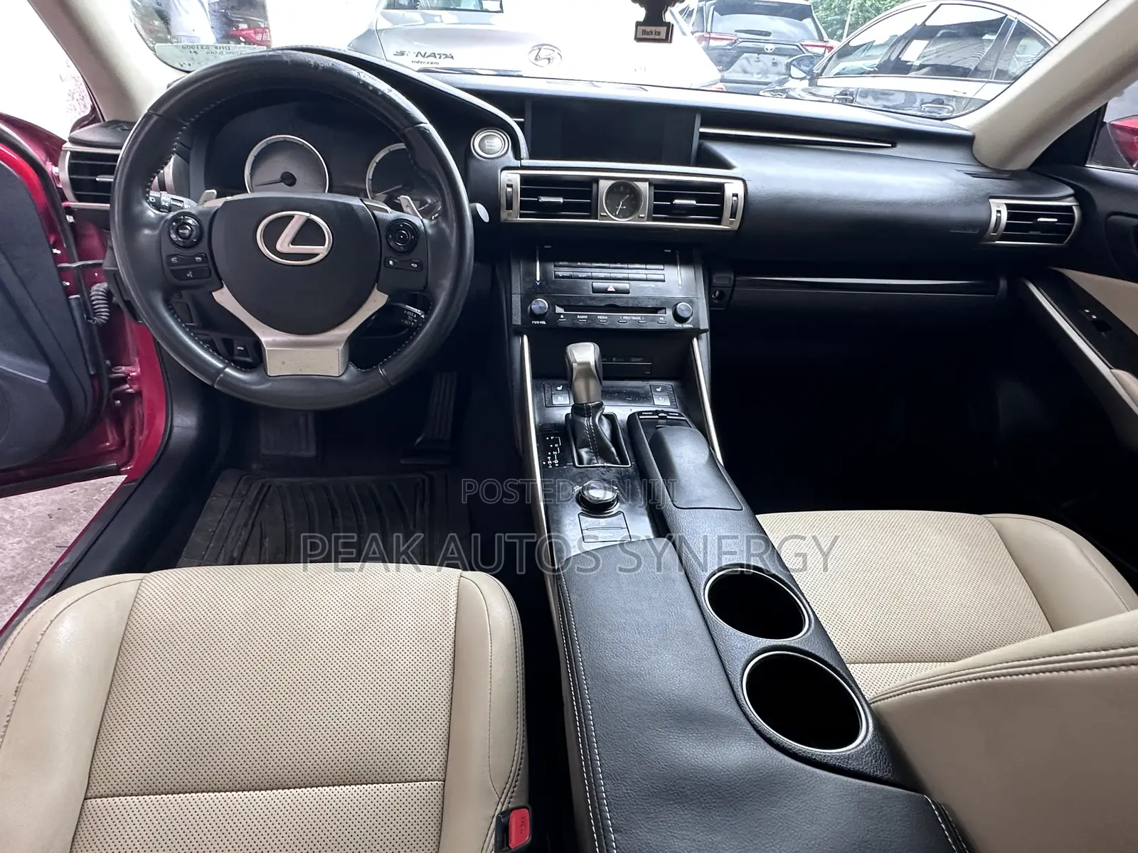 Lexus IS 350 AWD 2014 Red