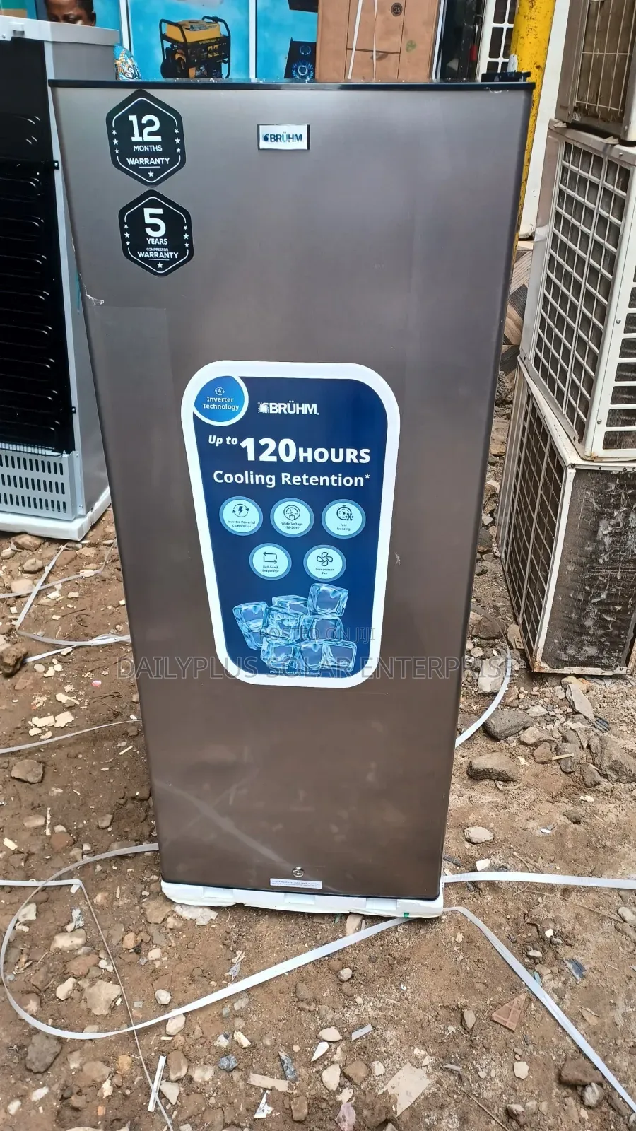 Bruhm 7steps Ac Iceblock Maker Freezer