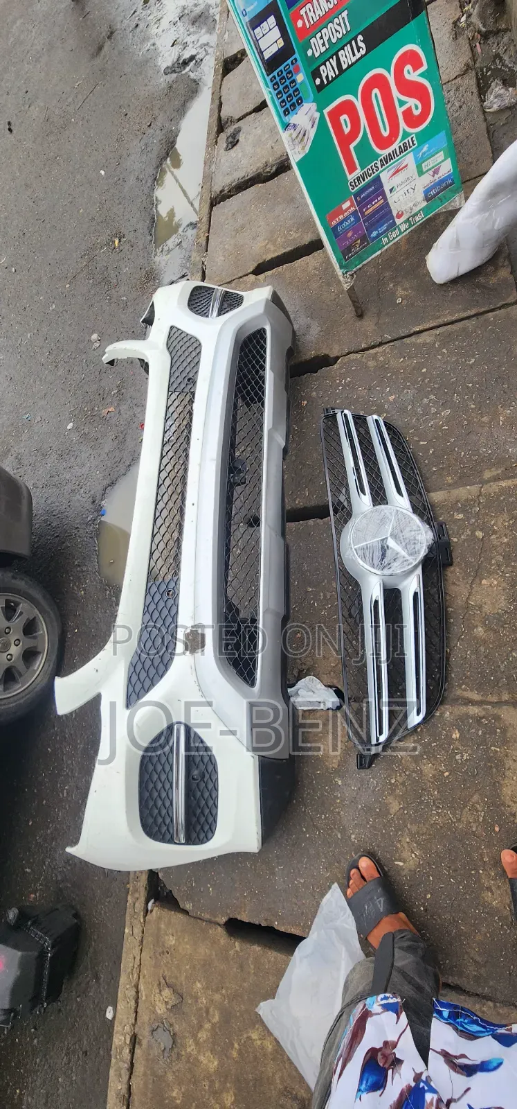 Gle350 2017 Front Bumper With Grill