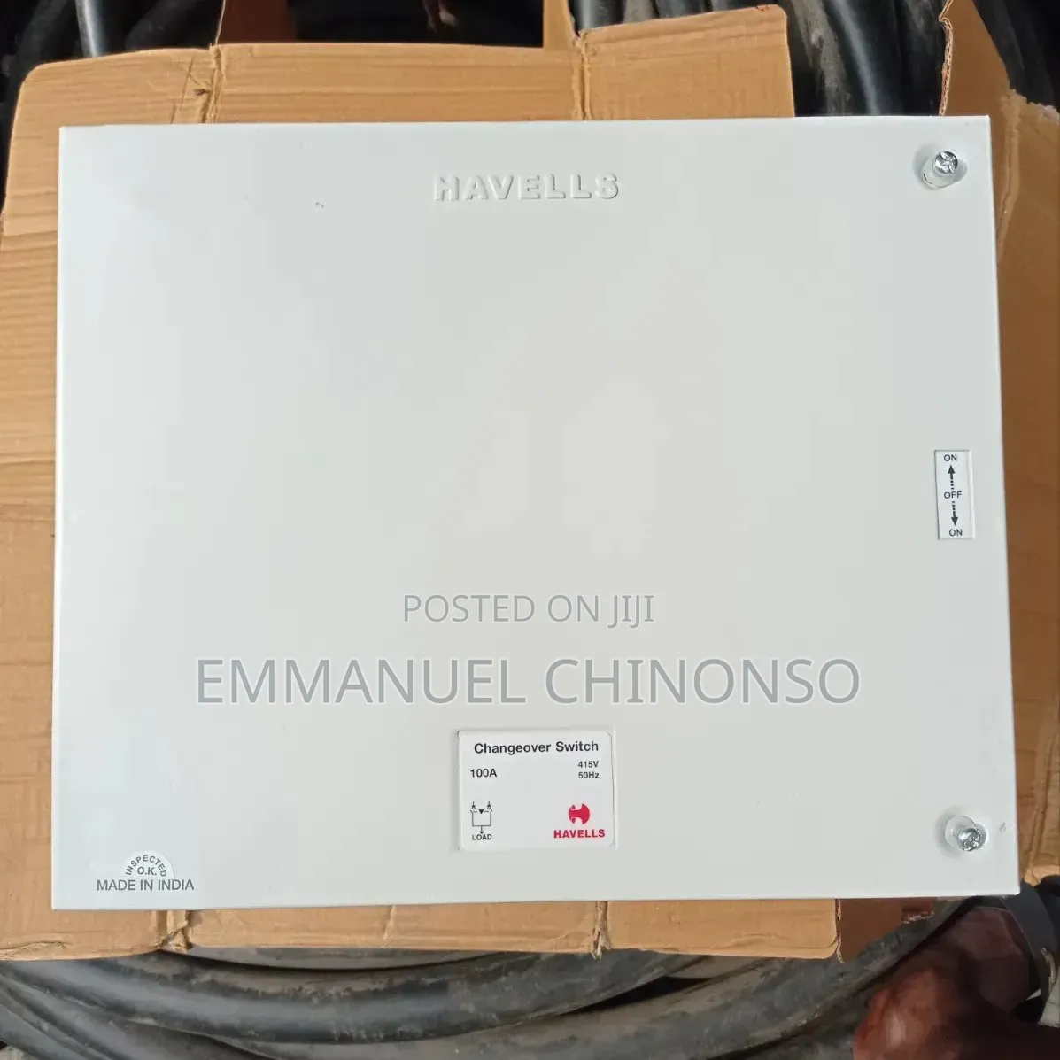 100a Offload/Onload Havels Changeover Switch