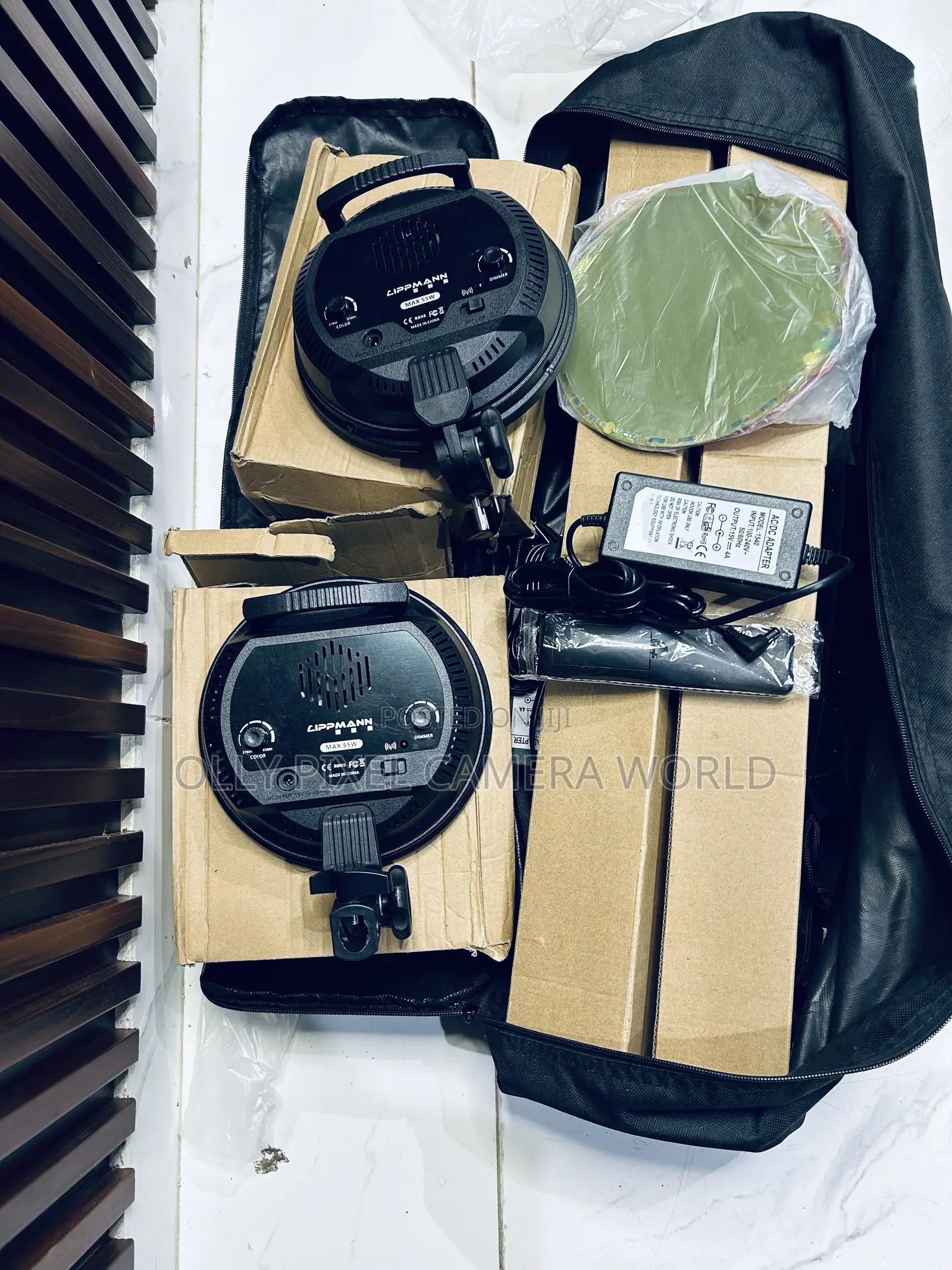 Two Lippmann Light 55w With Gel