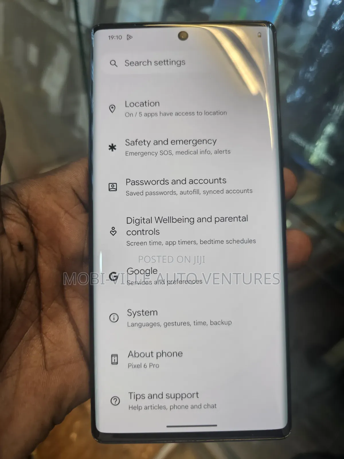 Google Pixel 6 Pro 128 GB Black