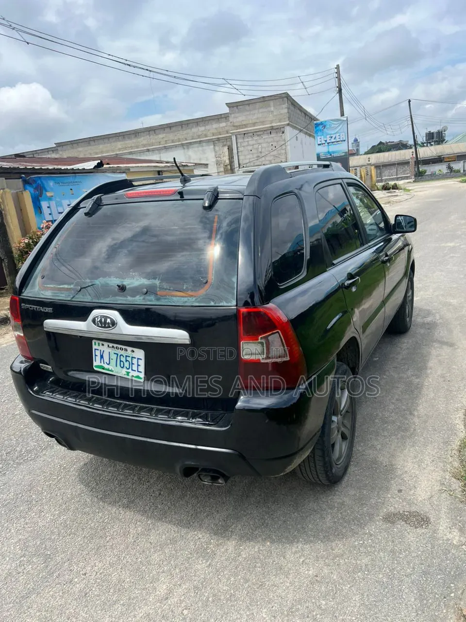 Kia Sportage 2008 Black