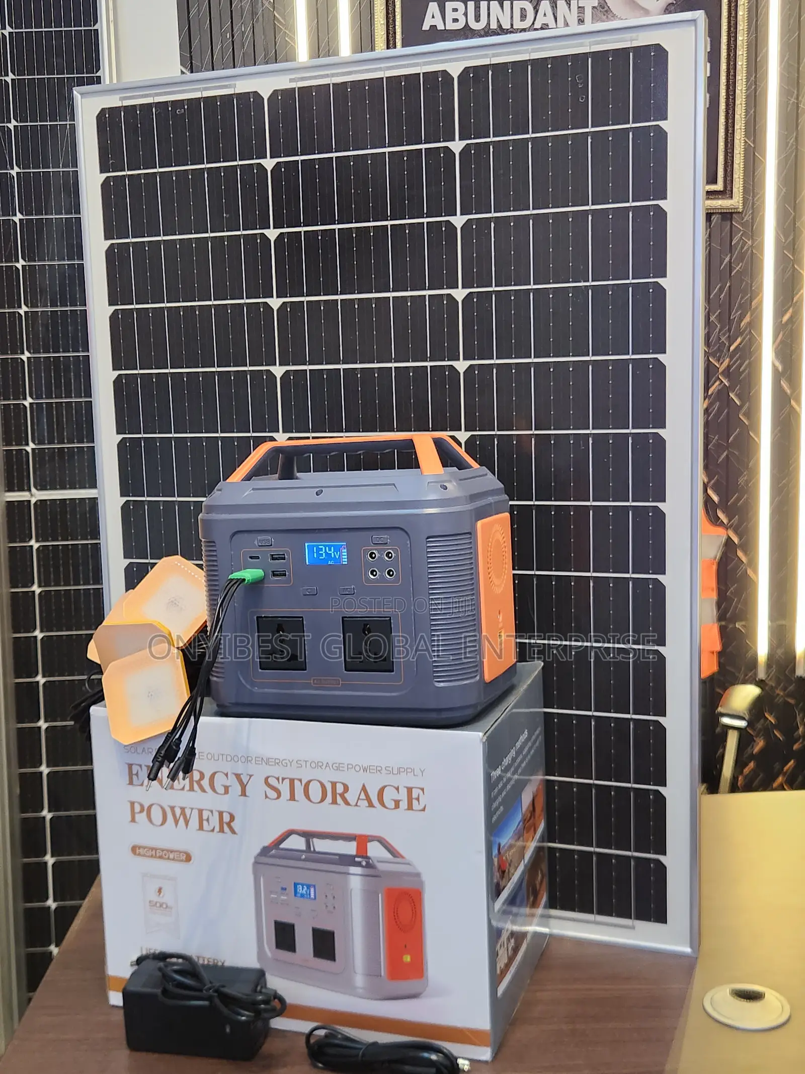 Compact Solar Energy Solution for Homes Offices