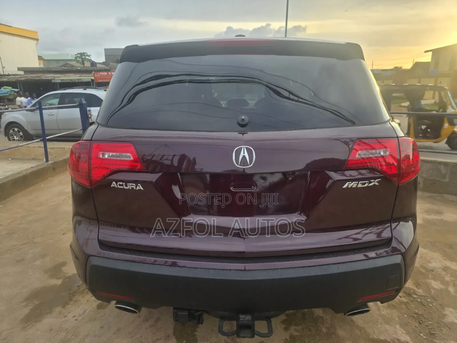 Acura MDX Sport 4dr AWD (3.7L 6cyl 5A) 2007 Burgundy