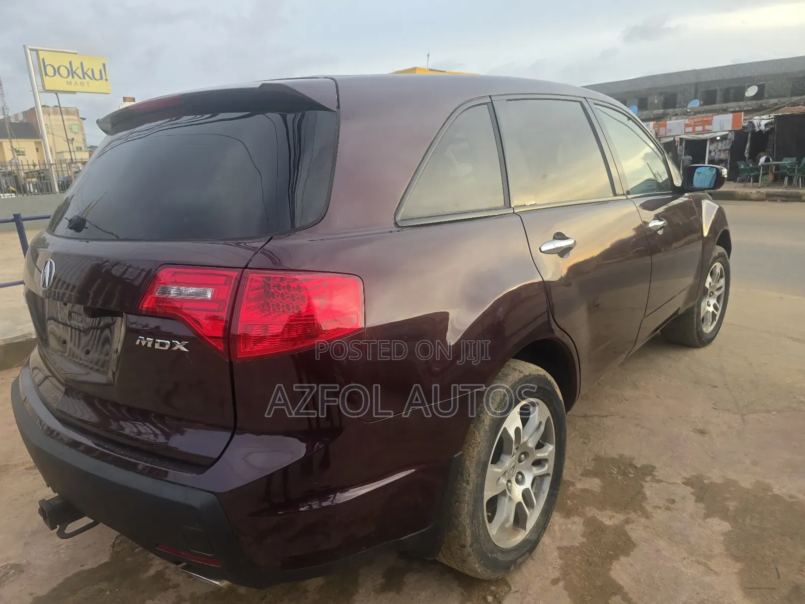 Acura MDX Sport 4dr AWD (3.7L 6cyl 5A) 2007 Burgundy
