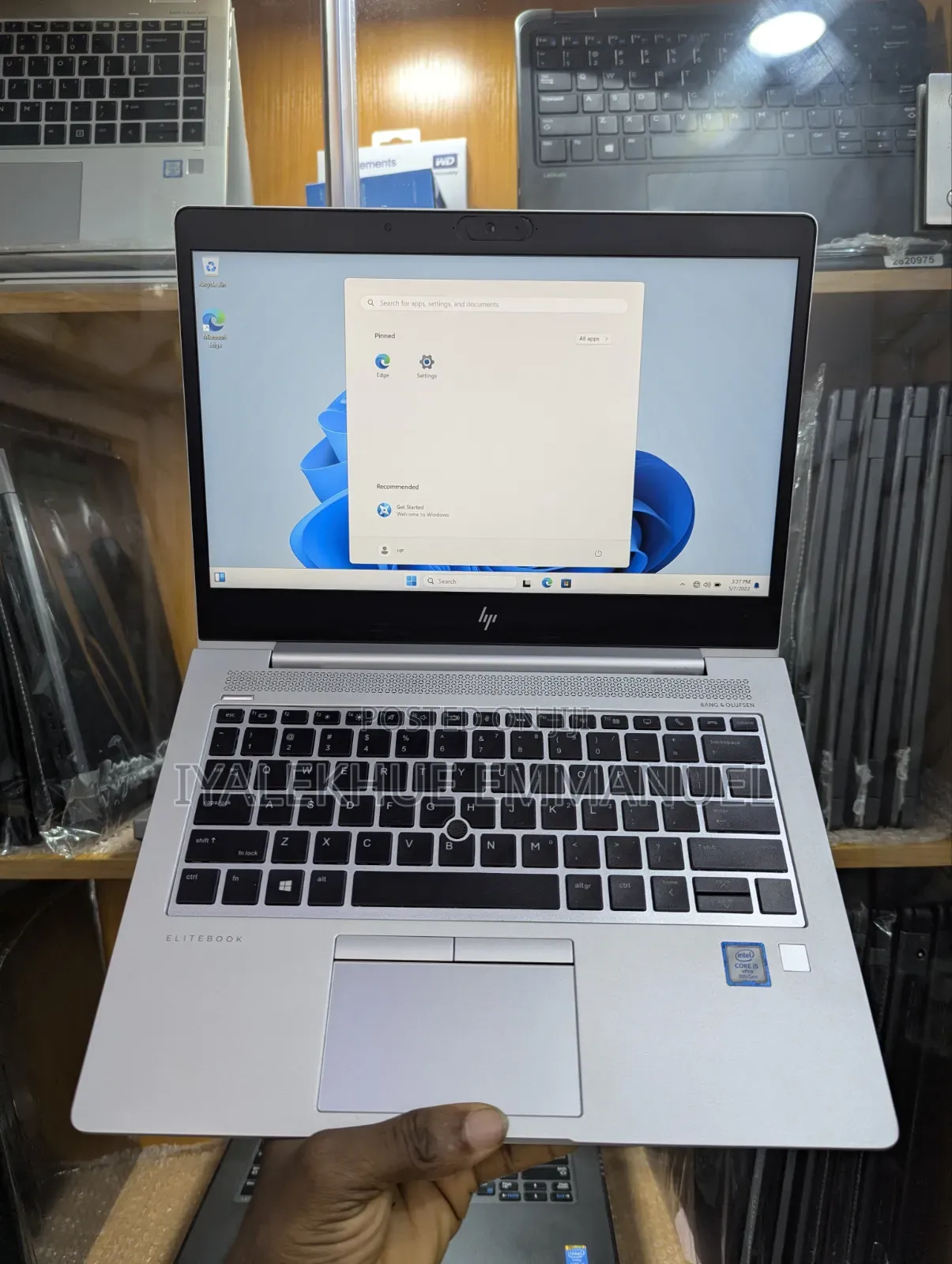 Laptop HP EliteBook 830 G5 8GB Intel Core i5 SSD 256GB