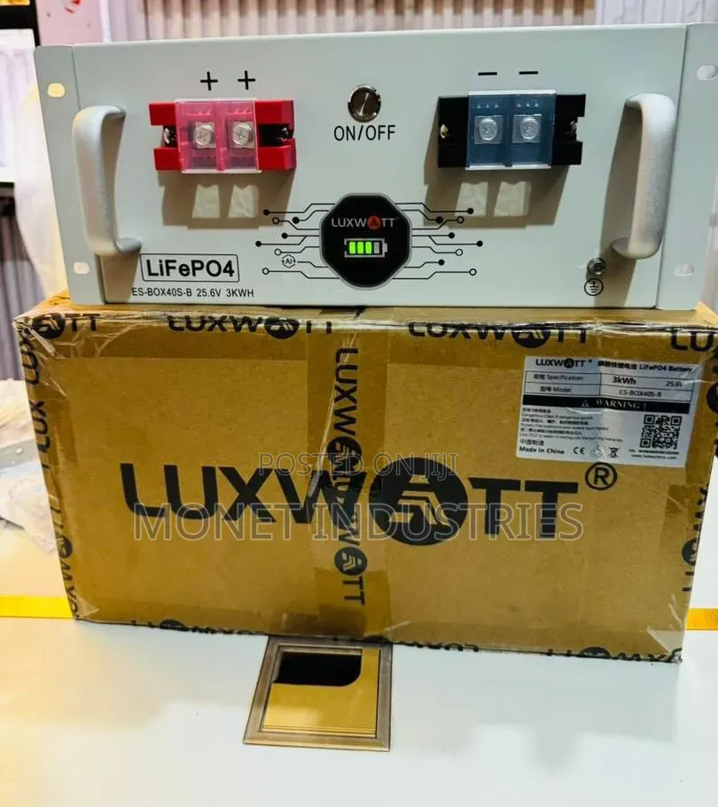 3kwh 24v Luxwatt Lithium Battery