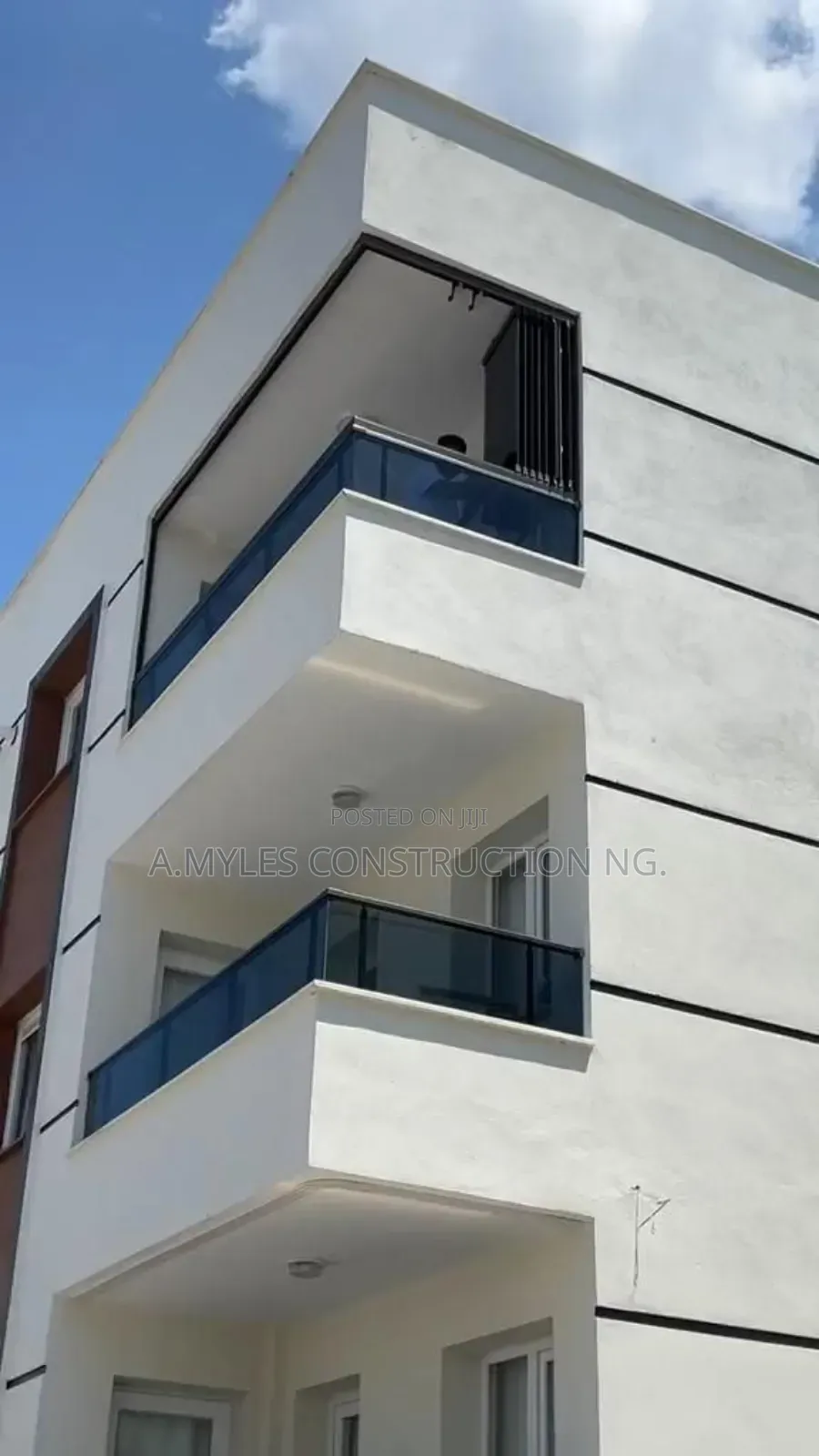 Balcony Grey Railings