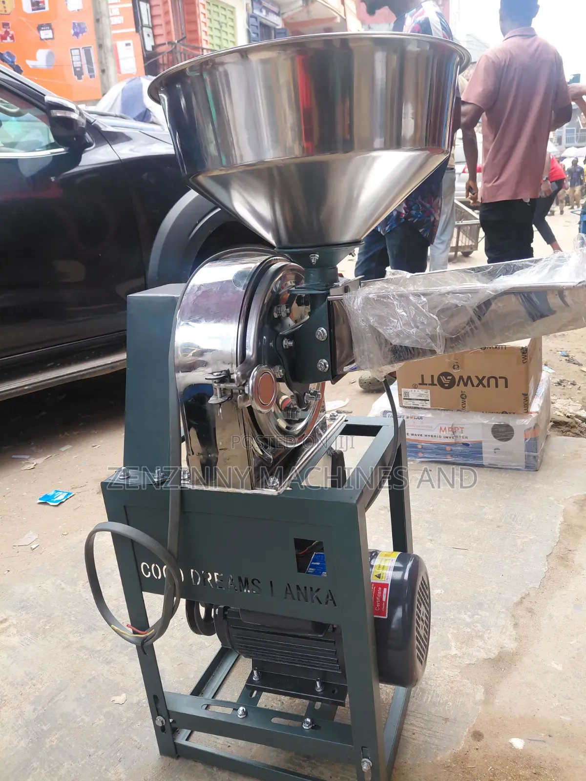 Stainless Grinding Machine