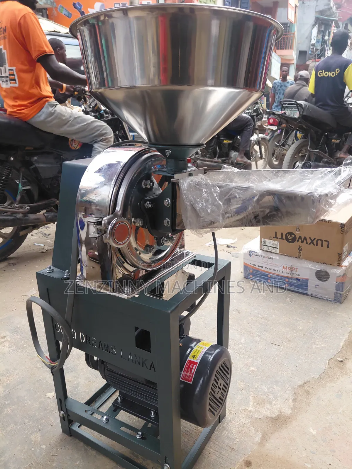 Stainless Grinding Machine