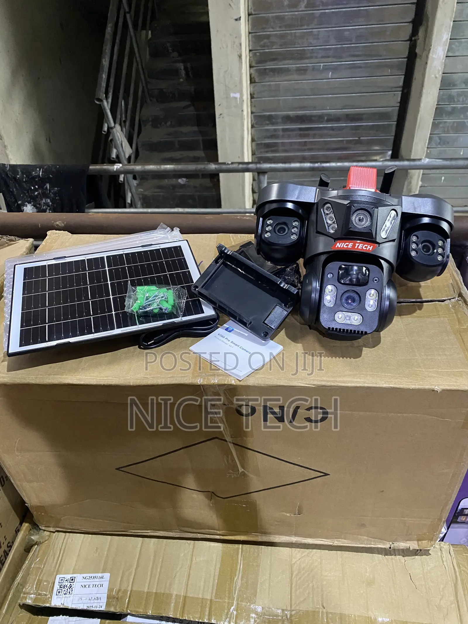V380 T31 PTZ Solar Camera