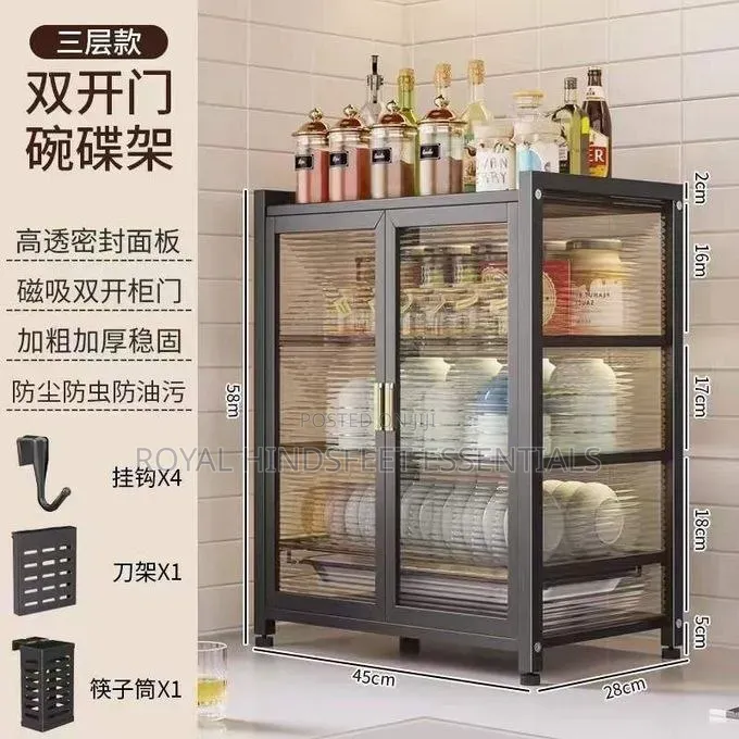 3layer Plate Rack Cabinet