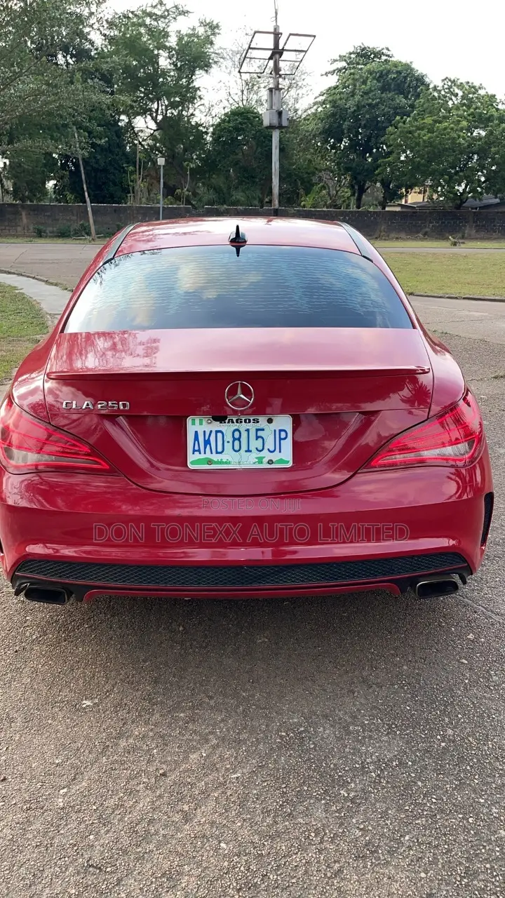 Mercedes-Benz CLA-Class CLA 250 4MATIC Sedan 2015 Red