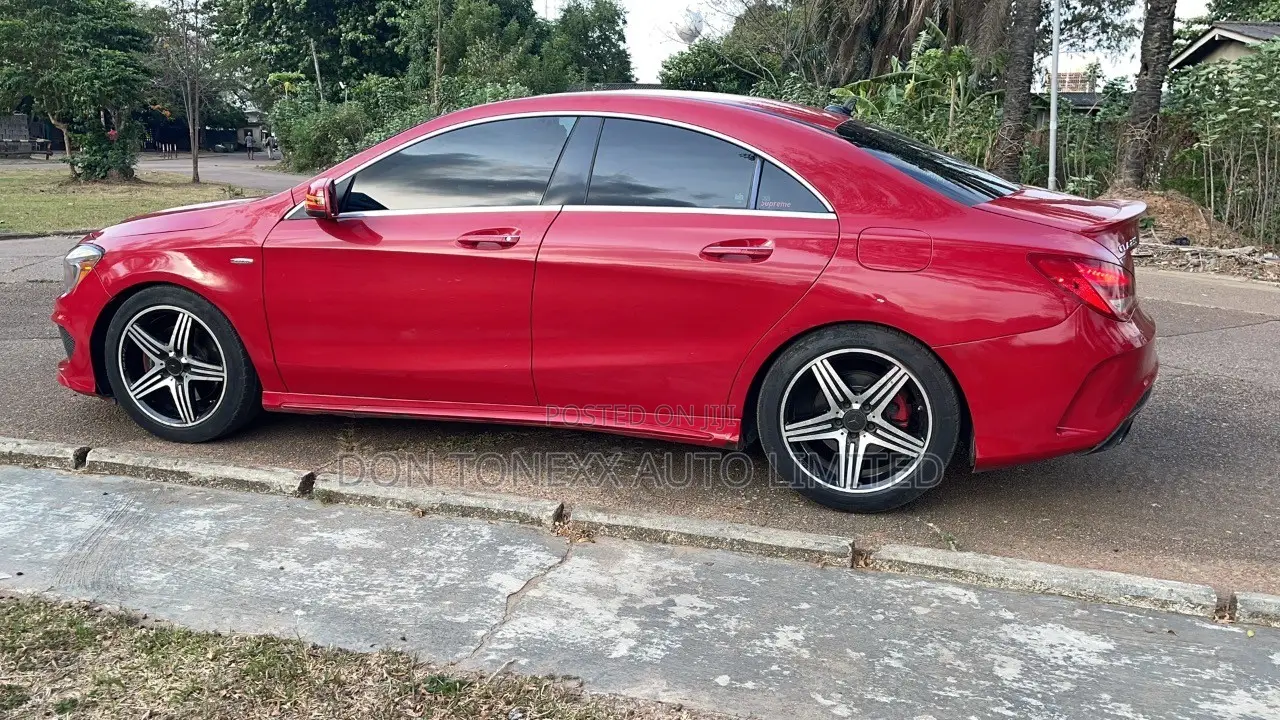 Mercedes-Benz CLA-Class CLA 250 4MATIC Sedan 2015 Red