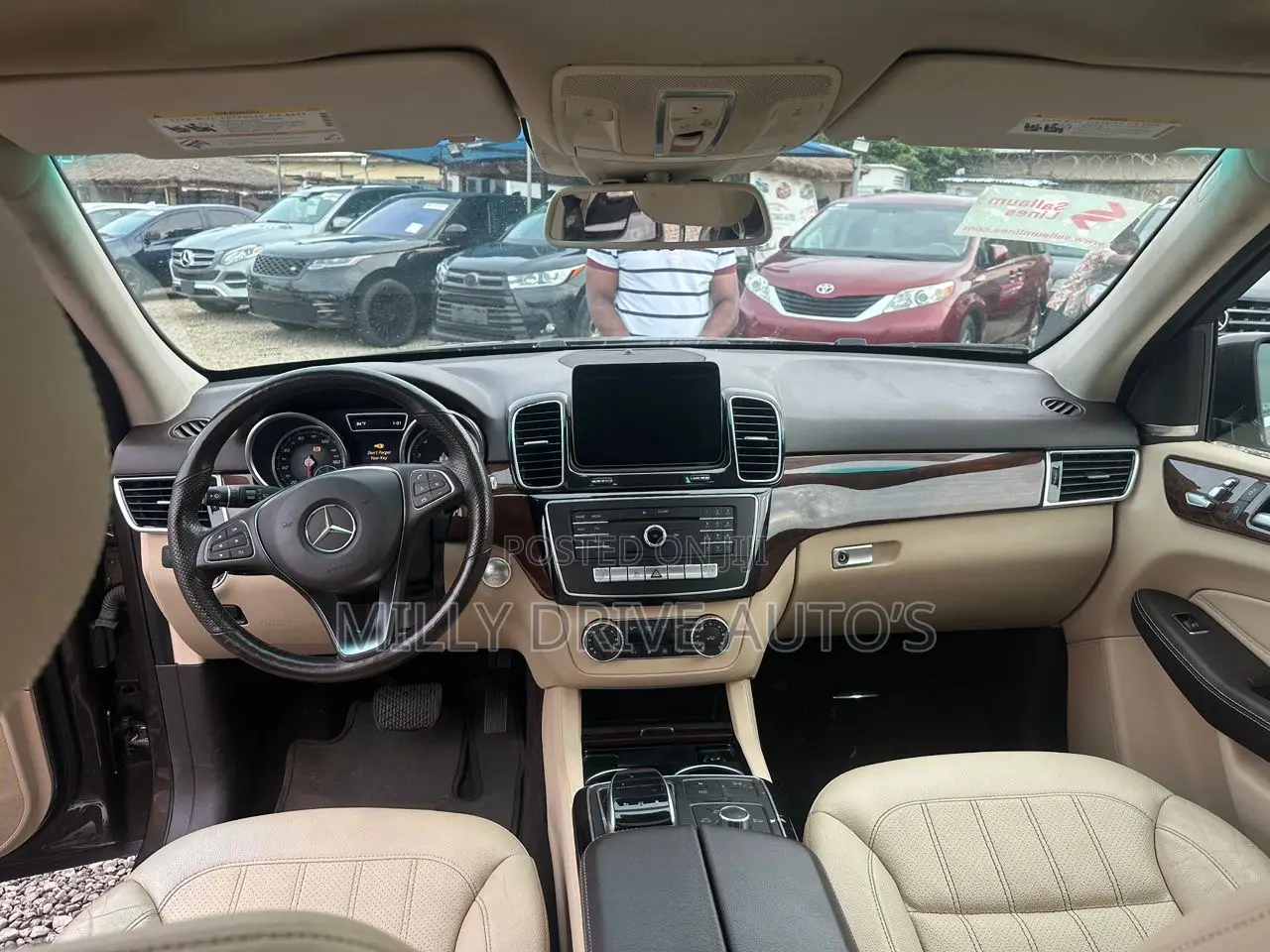 Mercedes-Benz GLE-Class GLE 350d 4MATIC 2016 Brown