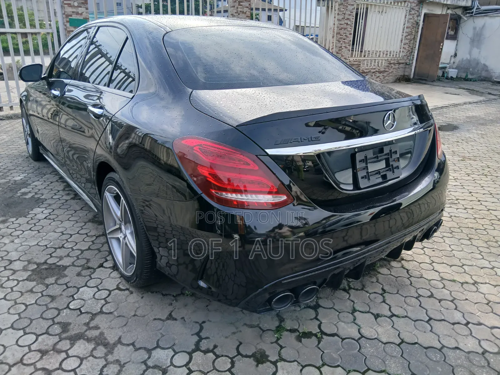 Mercedes-Benz C43 4Matic Sedan AWD (3.0L V6 9AM) 2017 Black