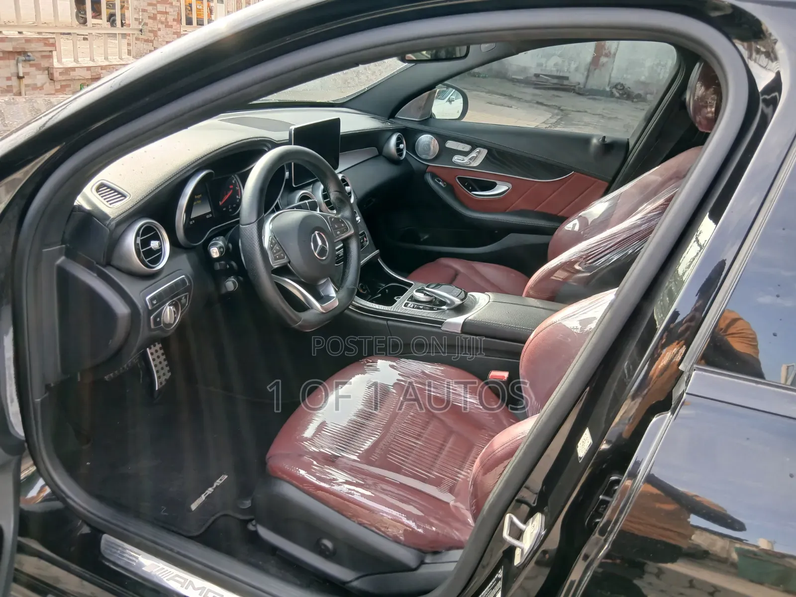 Mercedes-Benz C43 4Matic Sedan AWD (3.0L V6 9AM) 2017 Black