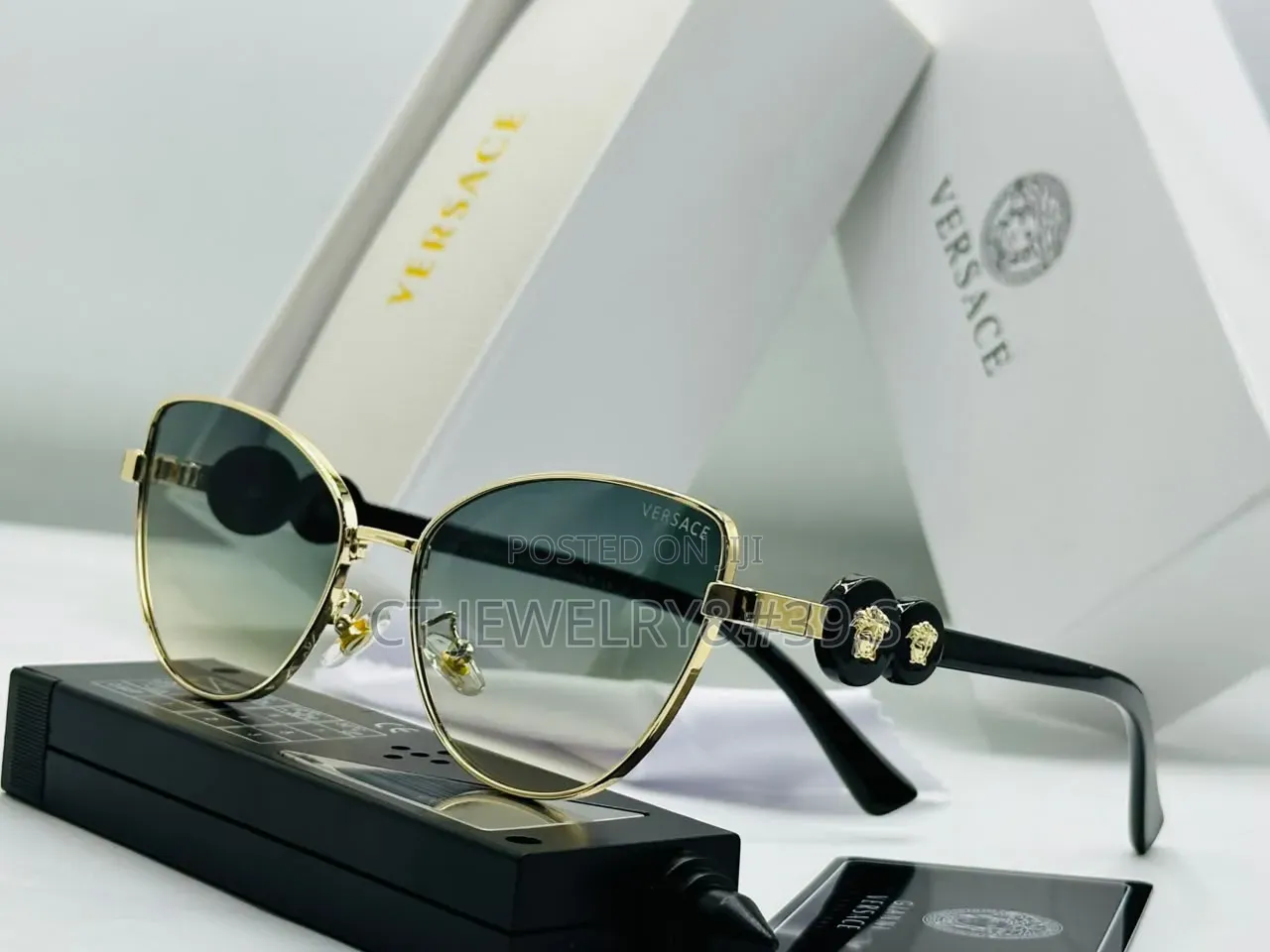 Sunglasses for Women's Versace/Gucci Available in Store