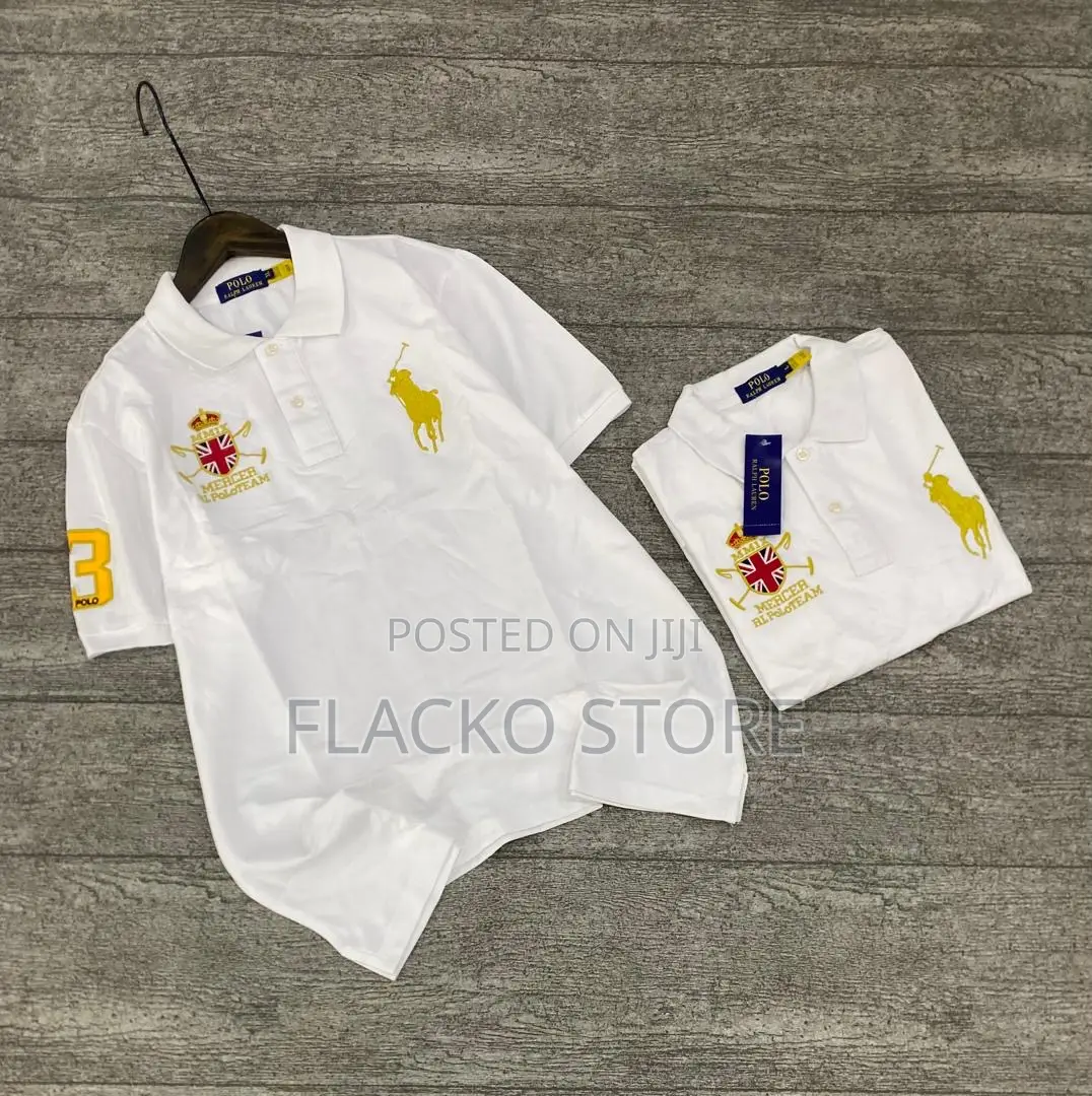 High Quality Polo Ralph Lauren Big Crest Collar T-Shirts