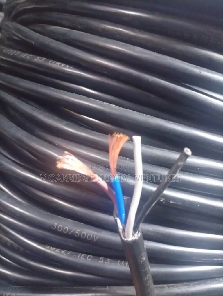 Best Quality 1mm 4 Core TRS Flexible Pure Copper Cable Wire Available