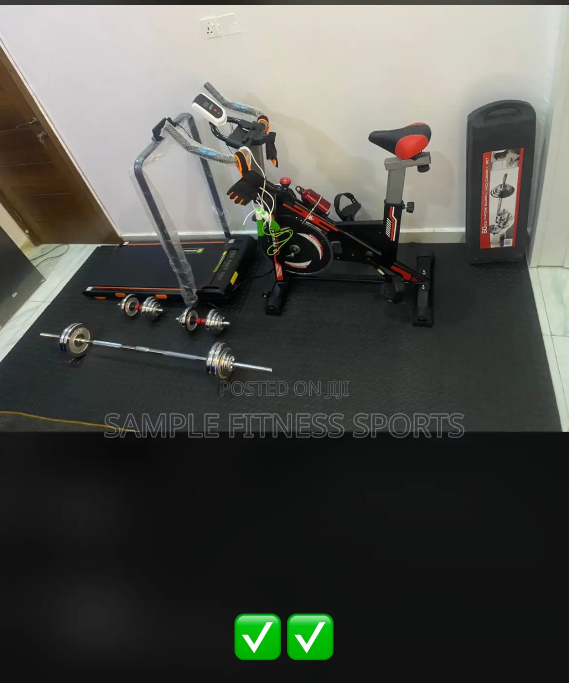 Best Home Gym Set Up (Spinning Bike and Other Item)