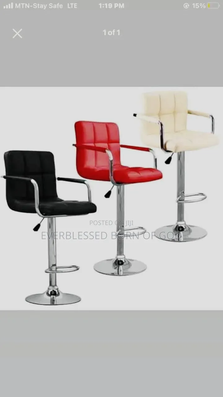 Adjustable Modern Bar Stool