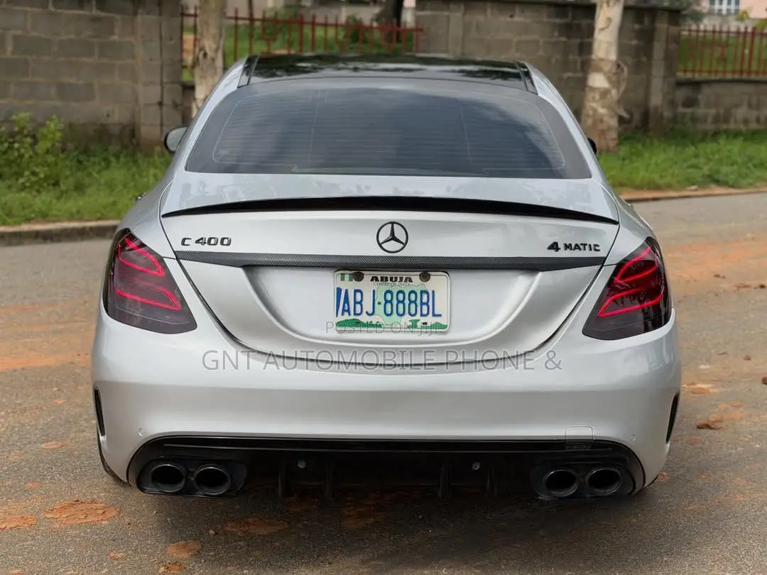 Mercedes-Benz C400 4Matic AWD Sedan (3.0L V6 7A) 2015 Gray