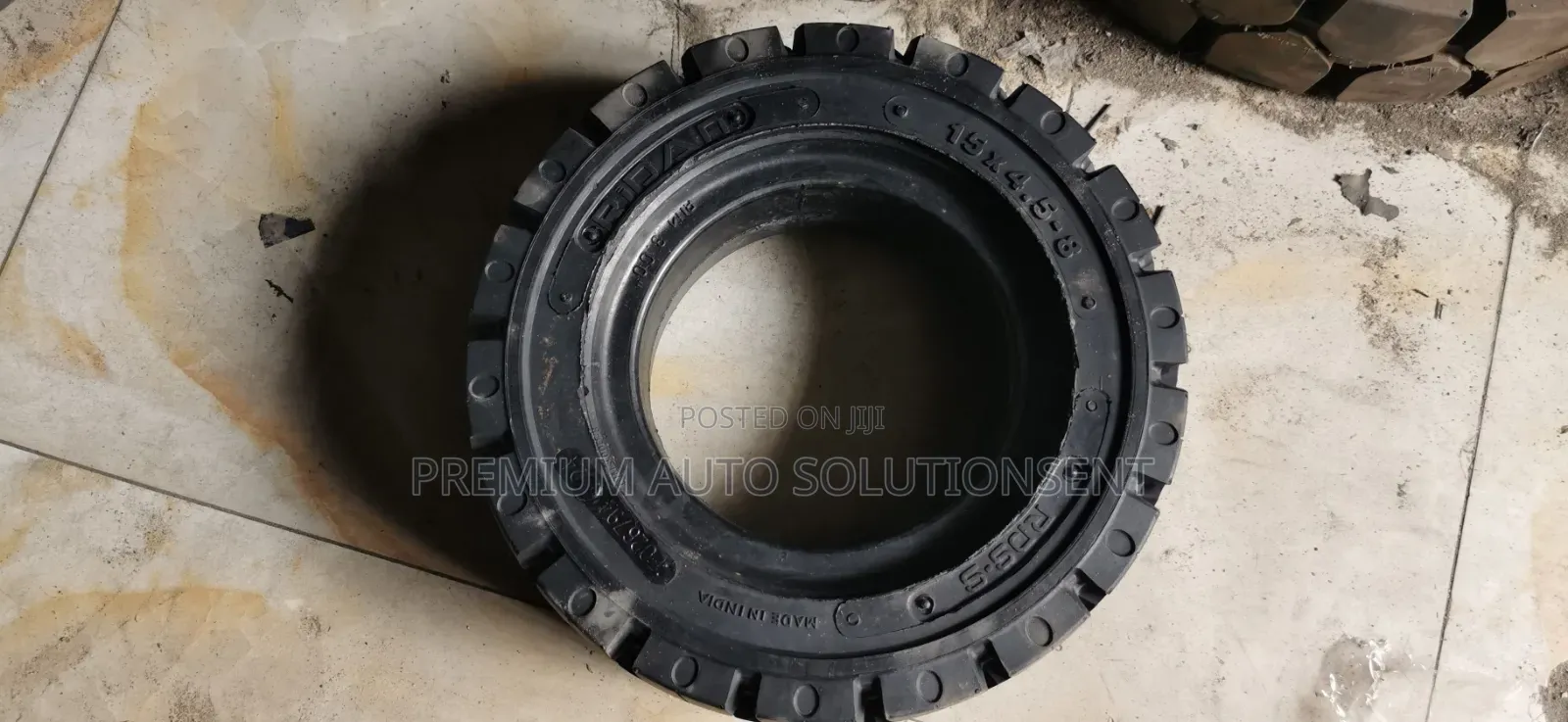 Rand New Solid Tyre 15×4.5-8 Ridan