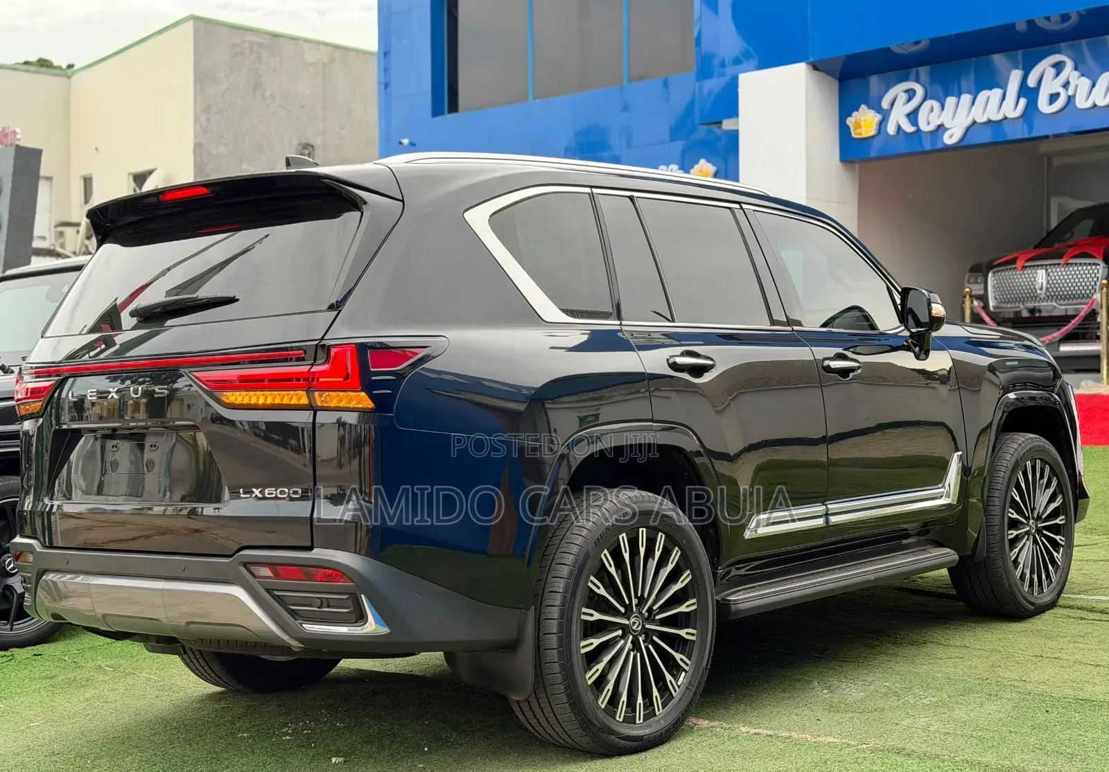 New Lexus LX 600 2025 Black