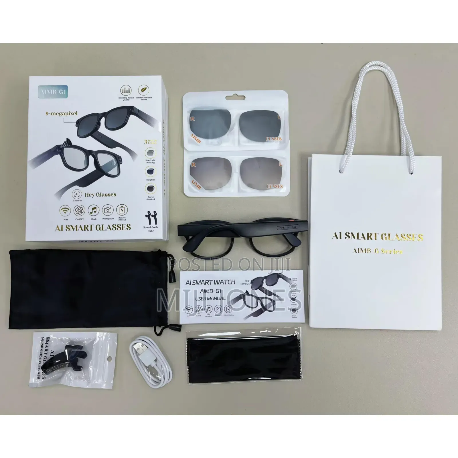 Smart Glasses With Different Lenses