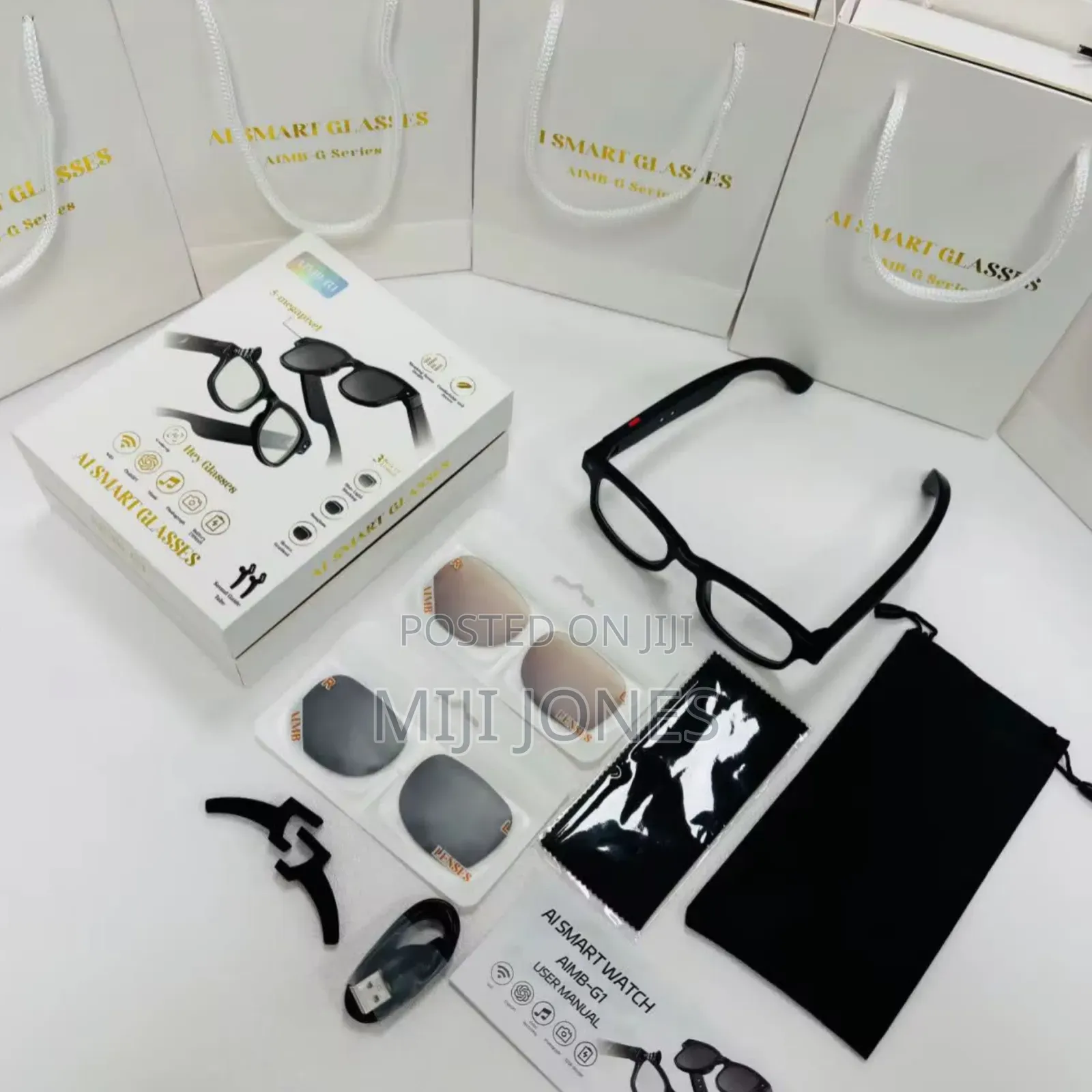 Smart Glasses With Different Lenses