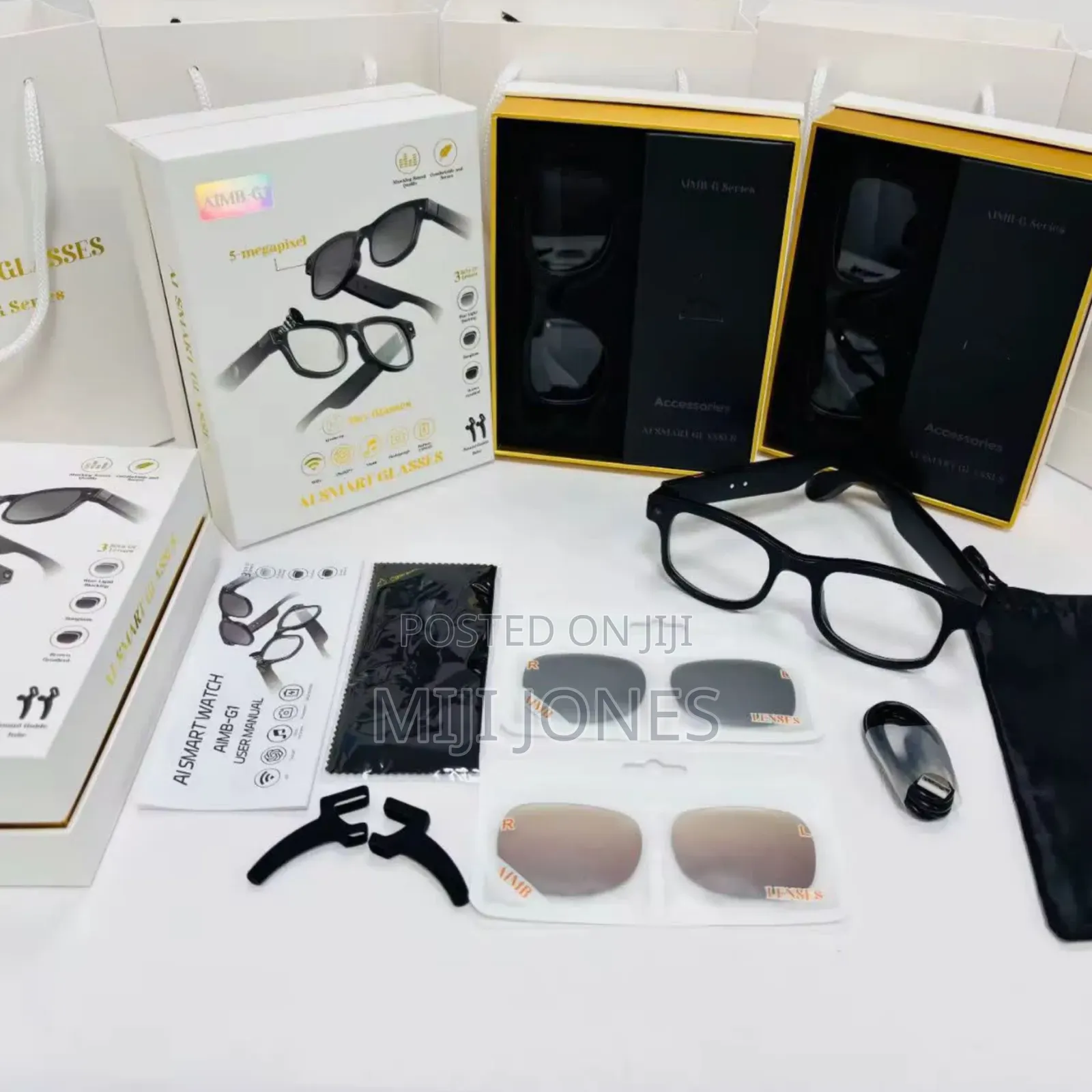 Smart Glasses With Different Lenses